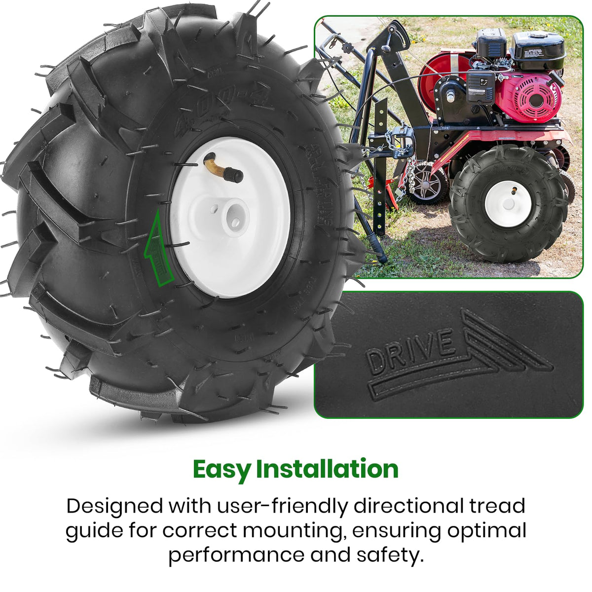 AR-PRO compatibility with Craftsman and Troy-Bilt tillers broadens fit.