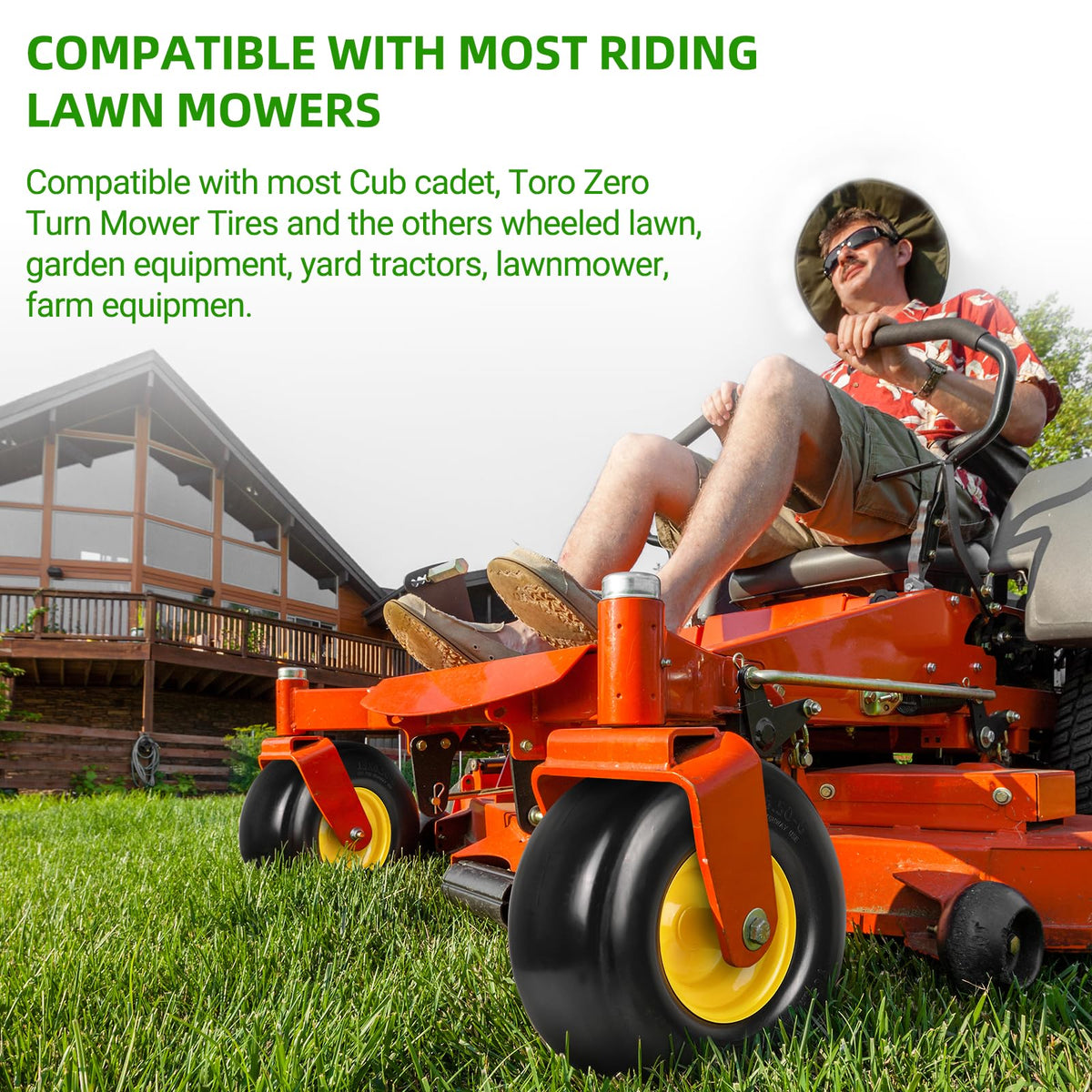 AR-PRO compatible with Cub Cadet and Toro zero-turn mowers for easy fit