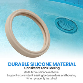 AR-PRO durable silicone gasket resists wear and maintains fit.
