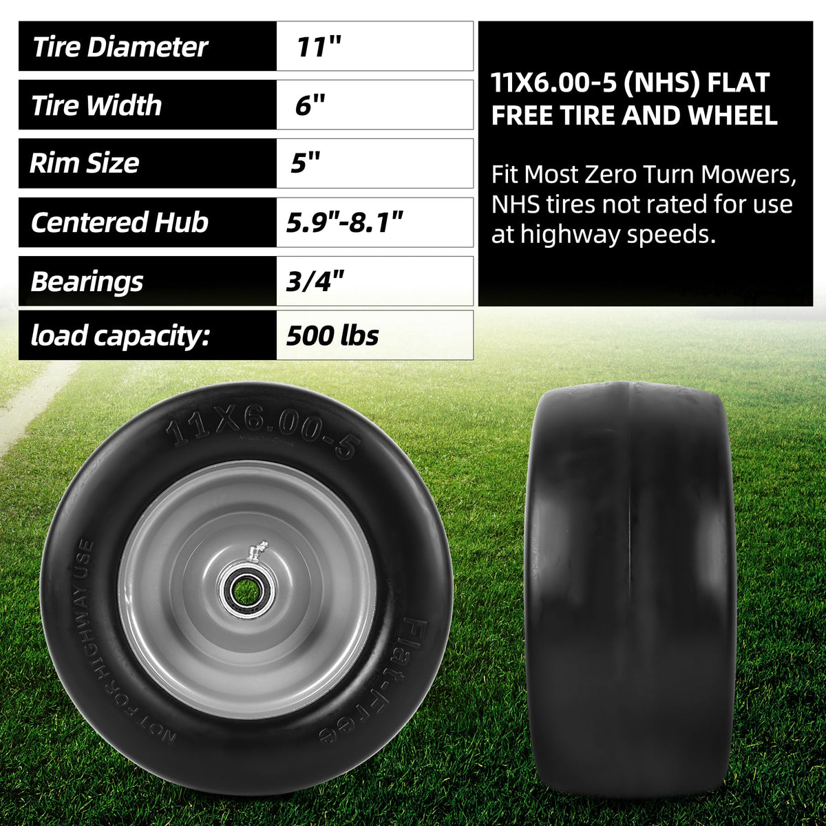 AR-PRO flat-free wheel assembly kit simplifies front-wheel replacement