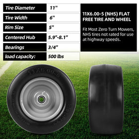 AR-PRO flat-free wheel assembly kit simplifies front-wheel replacement