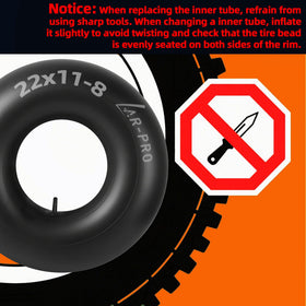 AR-PRO universal-fit inner-tube supports 22x11-8 and similar sizes.