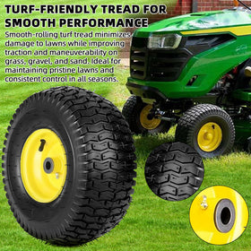 AR-PRO preassembled front wheel simplifies installation for lawn and garden equipment.