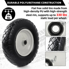AR-PRO non-slip tread provides stable traction on uneven ground.