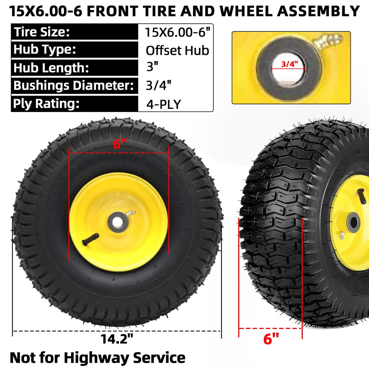 AR-PRO offset 3in hub for secure front-axle mounting