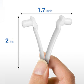 AR-PRO pool brush clip attachment for quick, sturdy pole connections