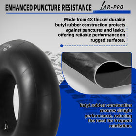 AR-PRO thick butyl wall resists punctures and maintains air.