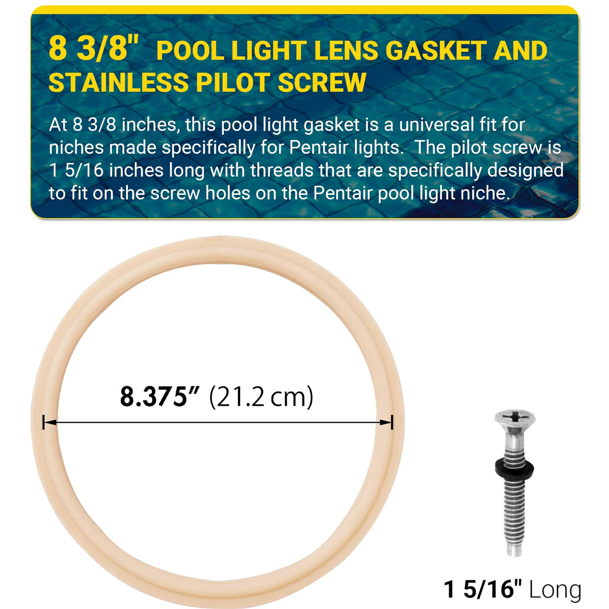 AR-PRO silicone water-tight seal close-up showing gasket material