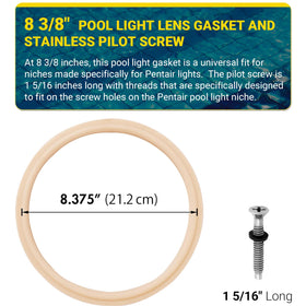 AR-PRO silicone water-tight seal close-up showing gasket material