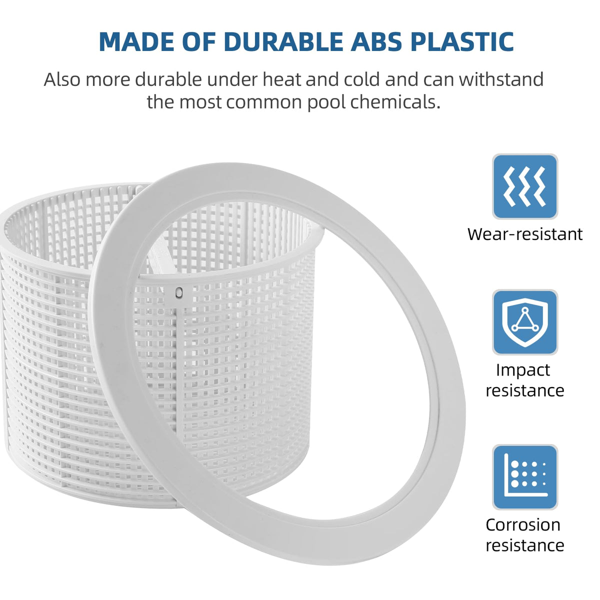 AR-PRO SP1084-compatible skimmer ring delivers heat and chemical resistance