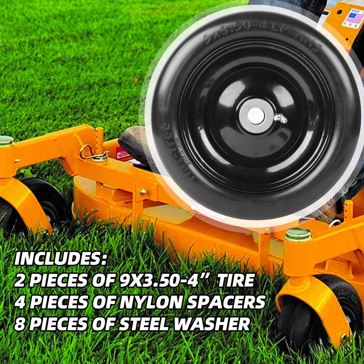 AR-PRO steel washers add stability during installation.