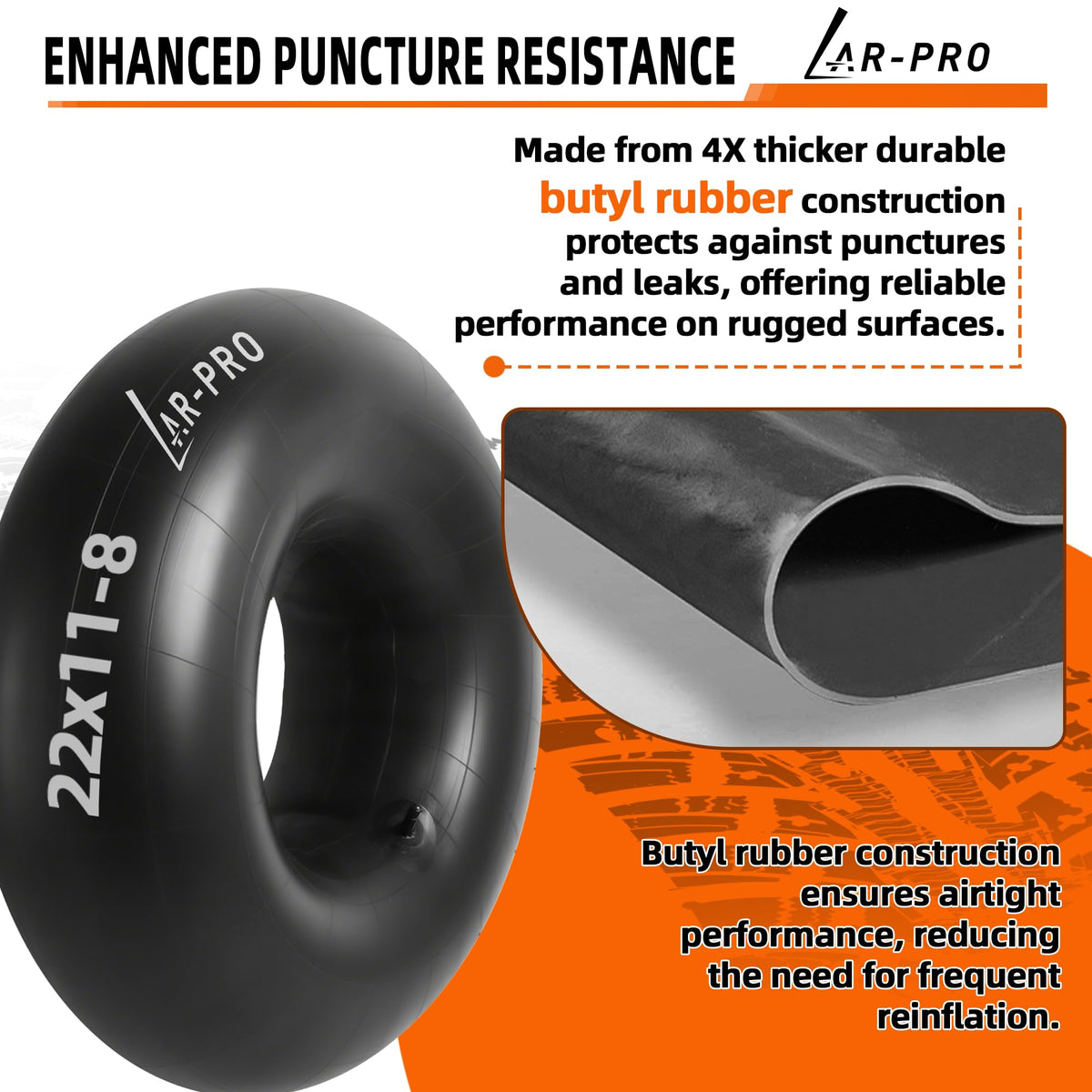 AR-PRO installation tips: bead seating and gentle inflation during setup.