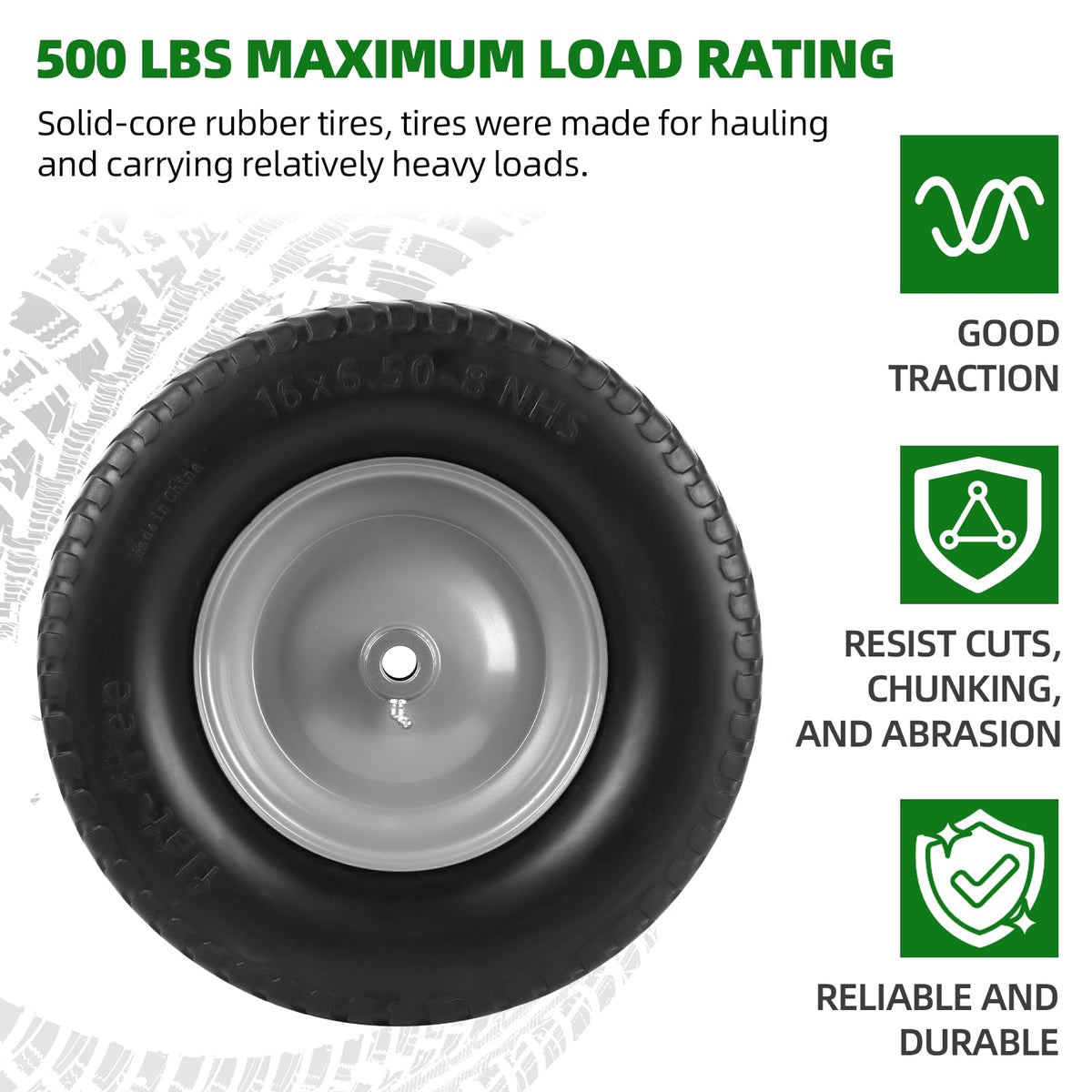AR-PRO turf-friendly footprint minimizes lawn disruption during mowing