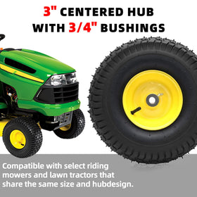 AR-PRO turf-friendly tread offers smooth traction on grass and light gravel.