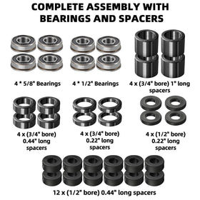 AR-PRO turf tread design provides lawn-friendly traction during yard work.