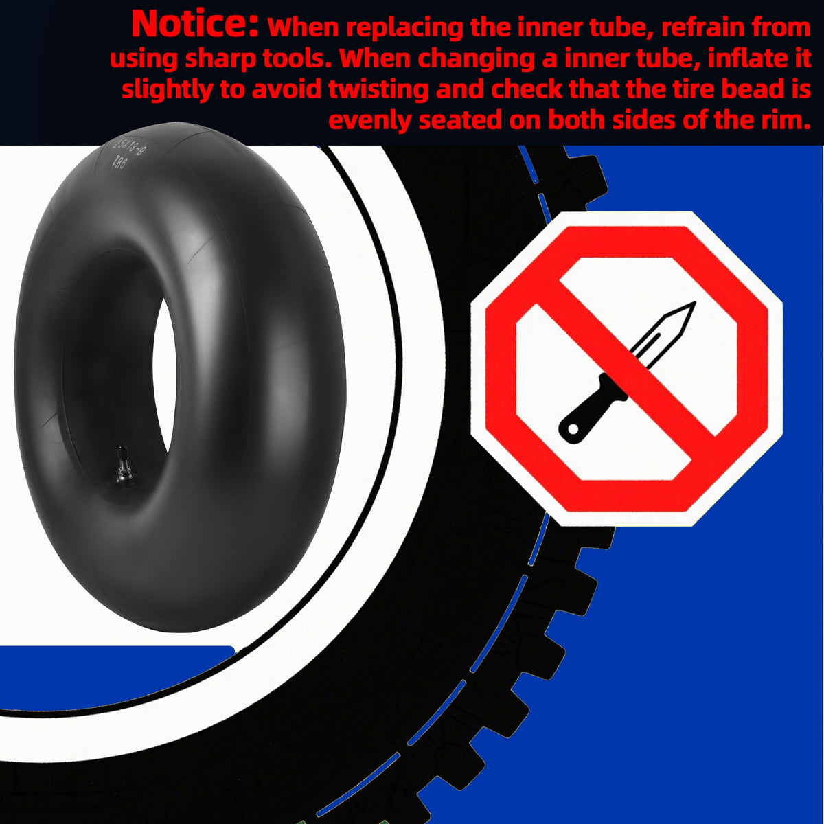 AR-PRO 2-pack provides ready spares for lawn, garden, and equipment tires.