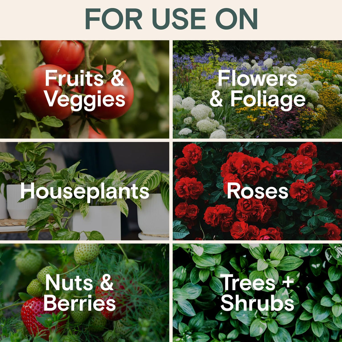 Ready-mix look in a label-focused bottle for quick gardening