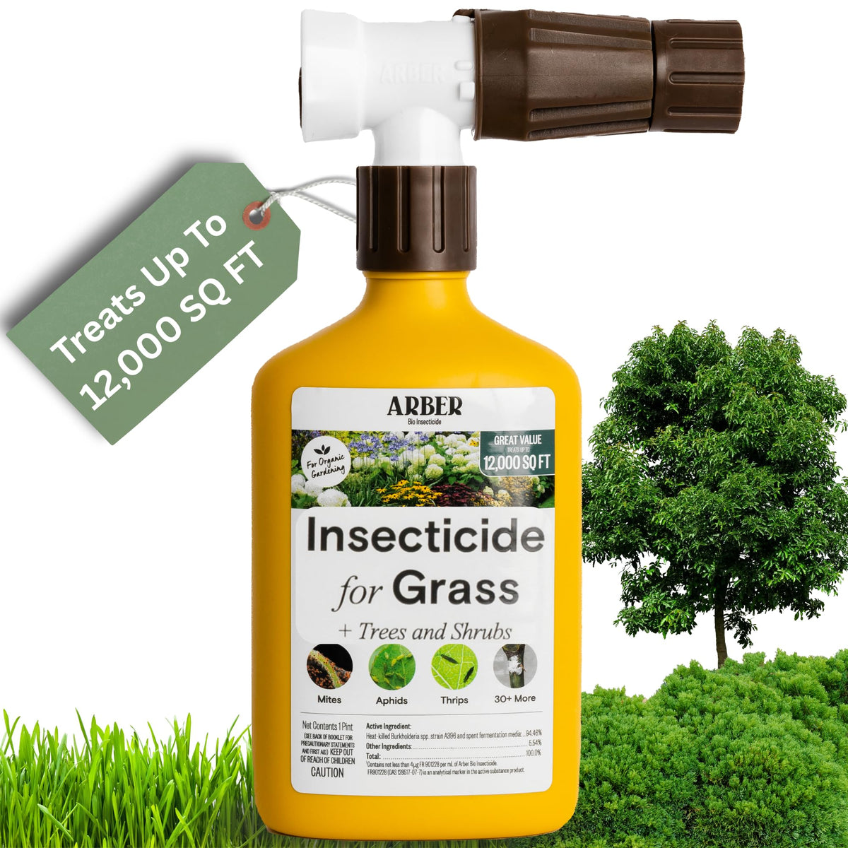 ARBER quick-acting solution shows rapid pest knockdown on lawns