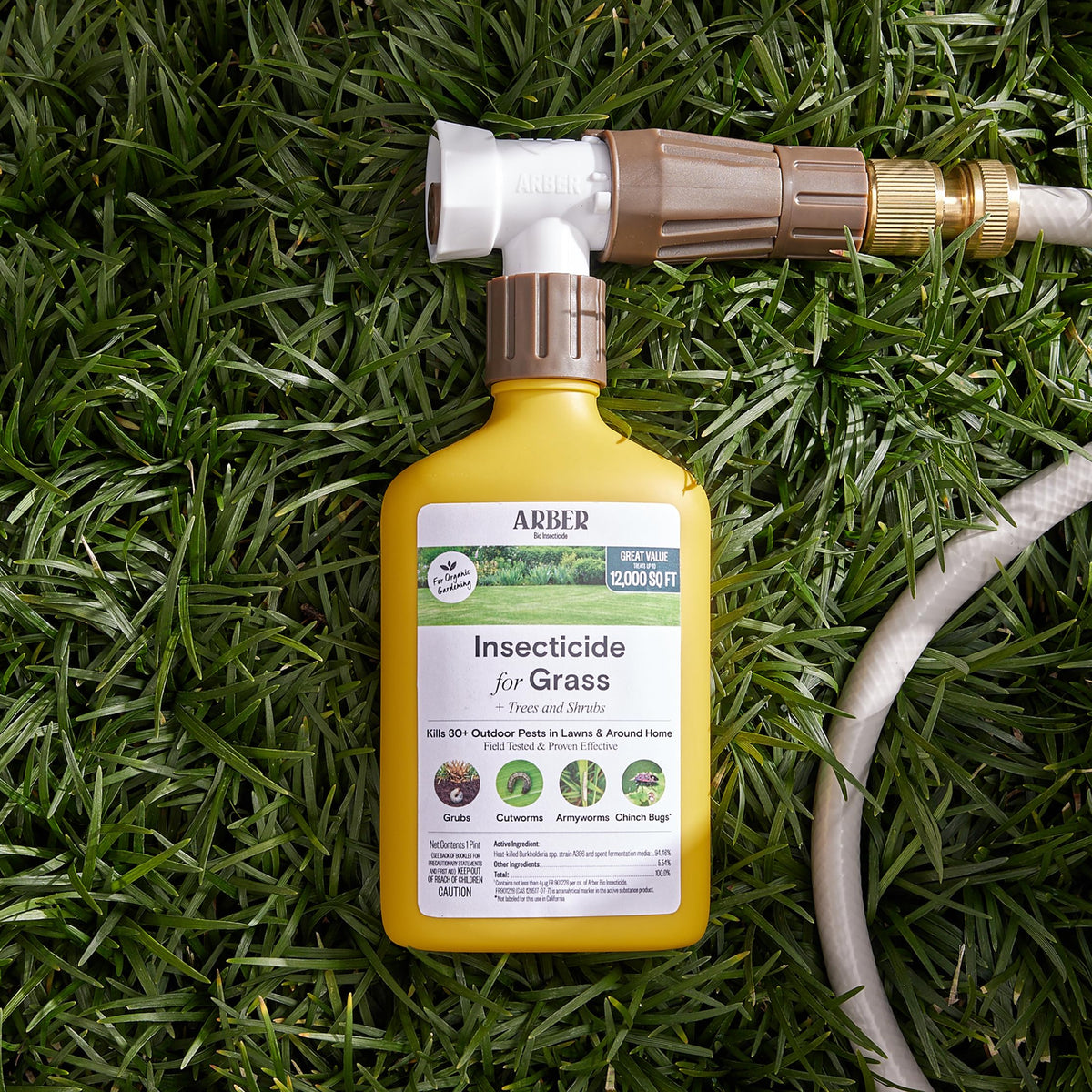 ARBER seasonal pest-control helps protect turf through the year