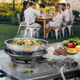 ARC Weatherproof outdoor stove designed for stable performance in any weather.