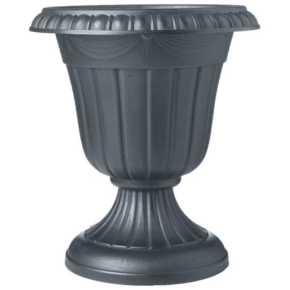 Arcadia PL00GY classic urn planter for entryways adds timeless curb appeal.