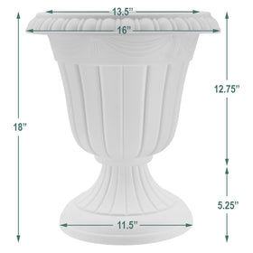 Arcadia PL00GY tool-free assembly simplifies planting and setup.