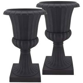 Arcadia PL51BK-2 Deluxe plastic urn assembly kit; lightweight and easy to set up.