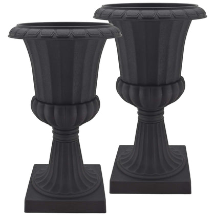 Arcadia PL51BK-2 Deluxe plastic urn assembly kit; lightweight and easy to set up.