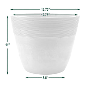 Arcadia PSW indoor outdoor use pot suited for foliage in any setting.