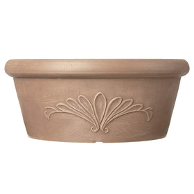Arcadia PSW raised floral embellishment adds decorative touch to outdoor space.