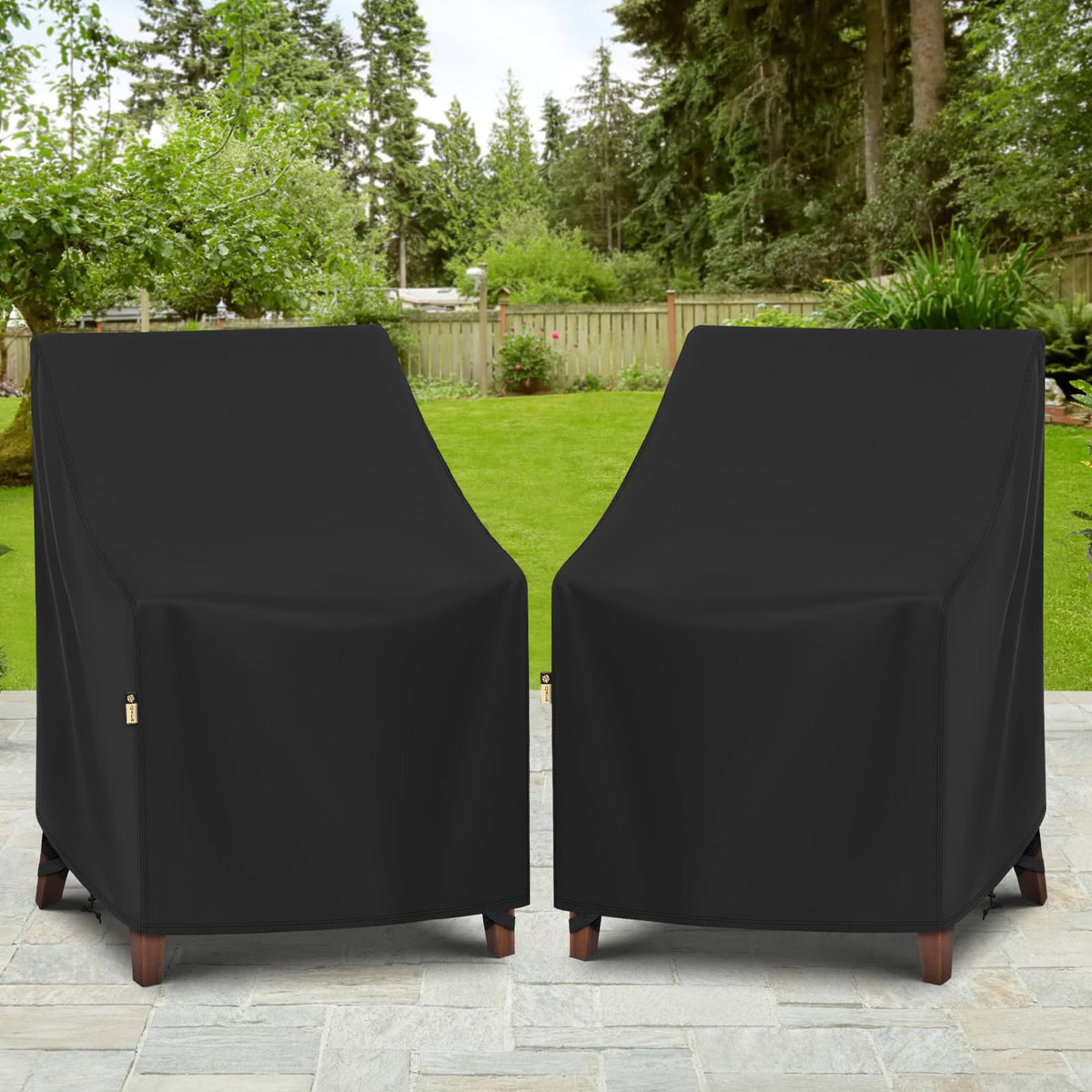 Arcedo easy-fit cover guides proper measurement and sizing for chairs.