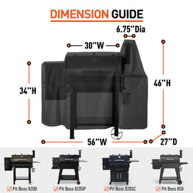 Arcedo Pro Series 850 compatible cover protects from dust and moisture outdoors.
