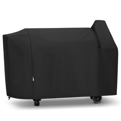 Arcedo Pit Boss Austin XL cover setup protects the grill during setup and transport.