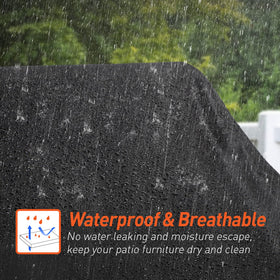 Arcedo tear-resistant fabric with double-stitched seams.