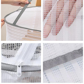 Arcemain drying rack sized 23.62x15.74x8.66 inches for bulk batches.