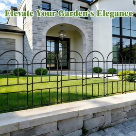 ArdeFentium nine-panel layout covers 8.25ft for flexible landscaping.