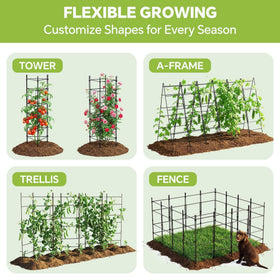 ArdeFentium 70-piece accessory kit keeps vines secure from day one