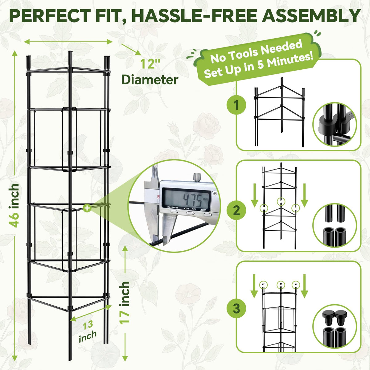 ArdeFentium modular trellis configuration demonstrates flexibility for small spaces