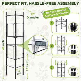 ArdeFentium modular trellis configuration demonstrates flexibility for small spaces