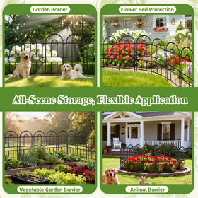 ArdeFentium yard edging creates clean, defined spaces for patios and gardens.