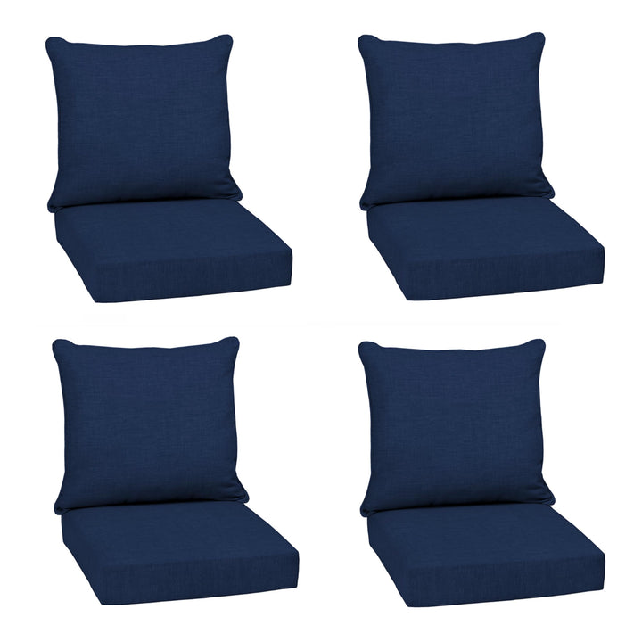 Arden Selections four-pack front view cushions for outdoor seating