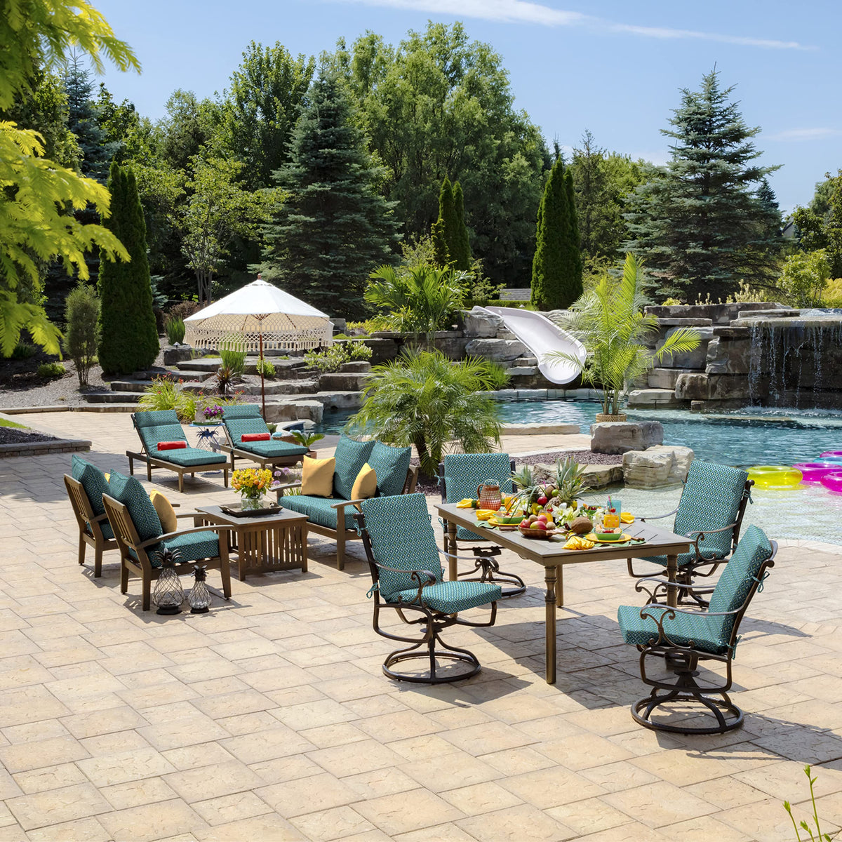 Arden Selections Alana Tile UV protection helps color stay vibrant
