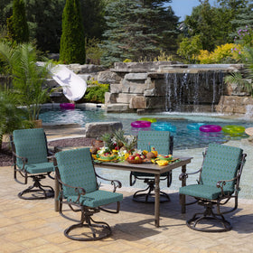 Arden Selections Alana Tile water-repellent finish shown on fabric