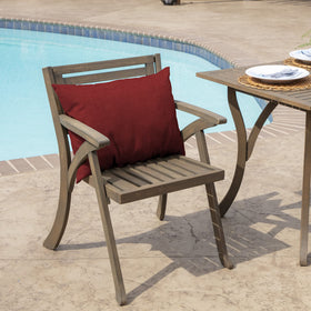 Arden Selections back cushion plush support enhances lounging on standard deep-seat furniture