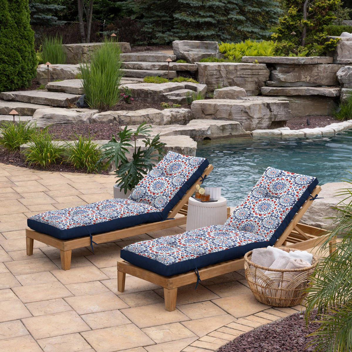 Arden Selections cushion uses recycled-polyfill for eco-friendly comfort.