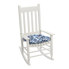 Arden Selections cushion with ties ready to attach to chairs