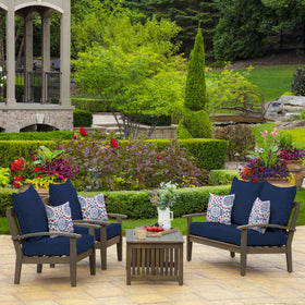 Arden Selections cushions include two ties to stay secure