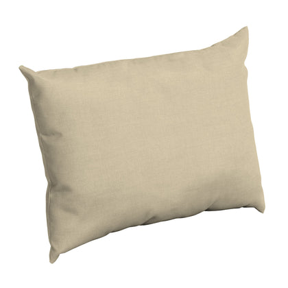 Arden Selections deep-seat back cushion tan fabric close-up for luxe texture.