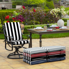 Arden Selections fabric close-up reveals durable outdoor-ready texture.