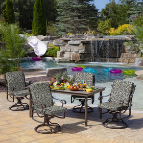 Arden Selections fits most dining chairs for easy patio upgrade.